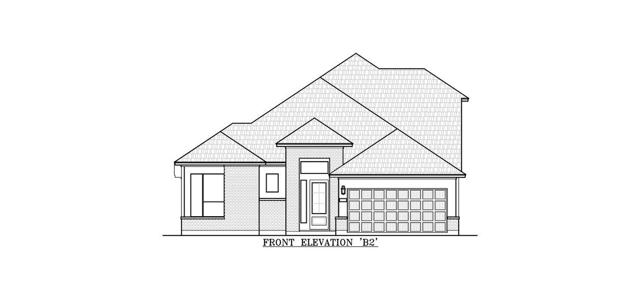 Representative rendering of the exterior for the Olivia by Chesmar Homes (Image 3).