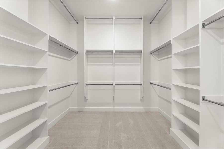 Furnished interior view inside a new home in Windsong Ranch – 61′, Prosper (Image 16). Furnished interior view inside a new home in Windsong Ranch – 61′, Prosper (Image 16).