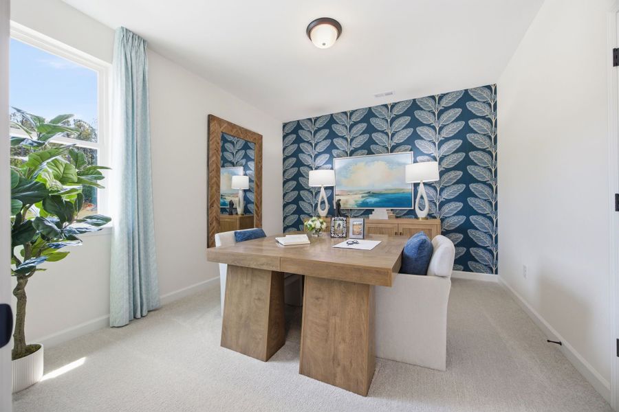 Representative furnished interior of a home built from the The Ashport K by Davidson Homes LLC in Montrose, Aberdeen (Image 37).