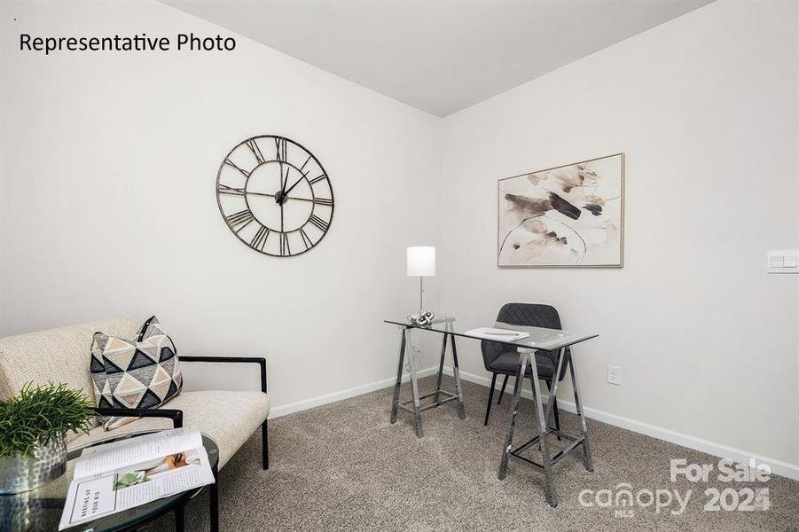 Furnished interior view inside a new home in Laurelbrook, Sherrills Ford (Image 16).
