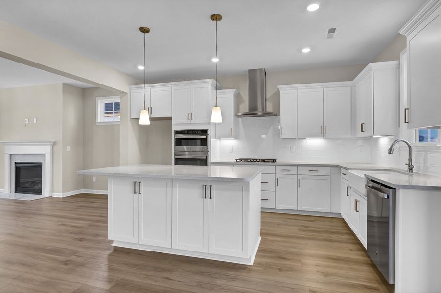 Furnished interior view inside a new home in Grand Park, Leland (Image 7).