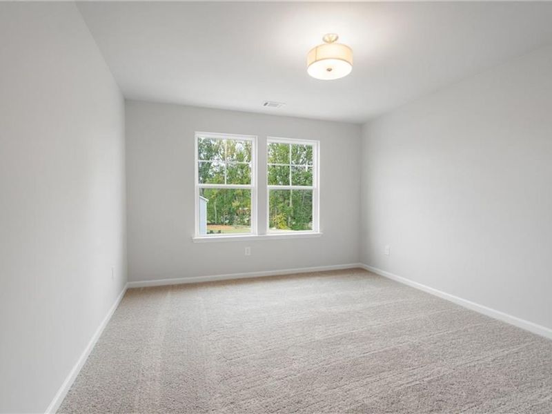 Spacious, unfurnished interior of a new home in The Village at Shallowford, Kennesaw (Image 33). Spacious, unfurnished interior of a new home in The Village at Shallowford, Kennesaw (Image 33).