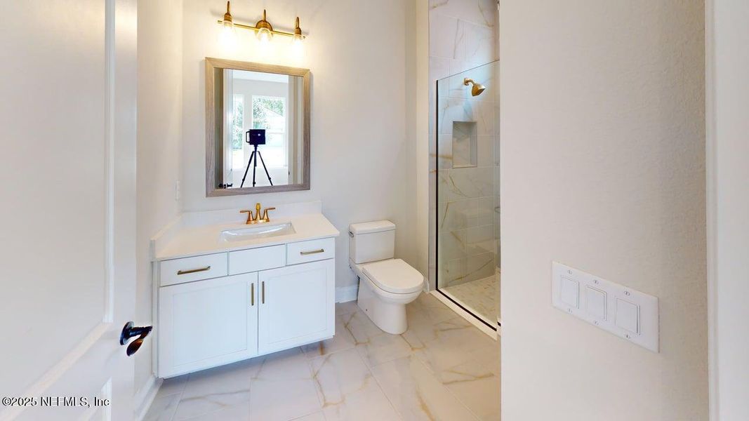 Furnished interior view inside a new home in RiverTown - WaterSong, St. Johns (Image 10).