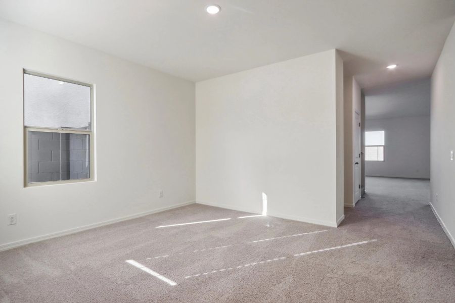 Representative unfurnished interior of a home built from the Eclipse by Starlight Homes in Skyline Village, San Tan Valley (Image 18).
