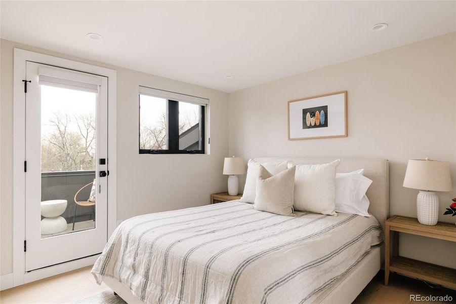 Furnished interior view inside a new home in , Denver (Image 31).