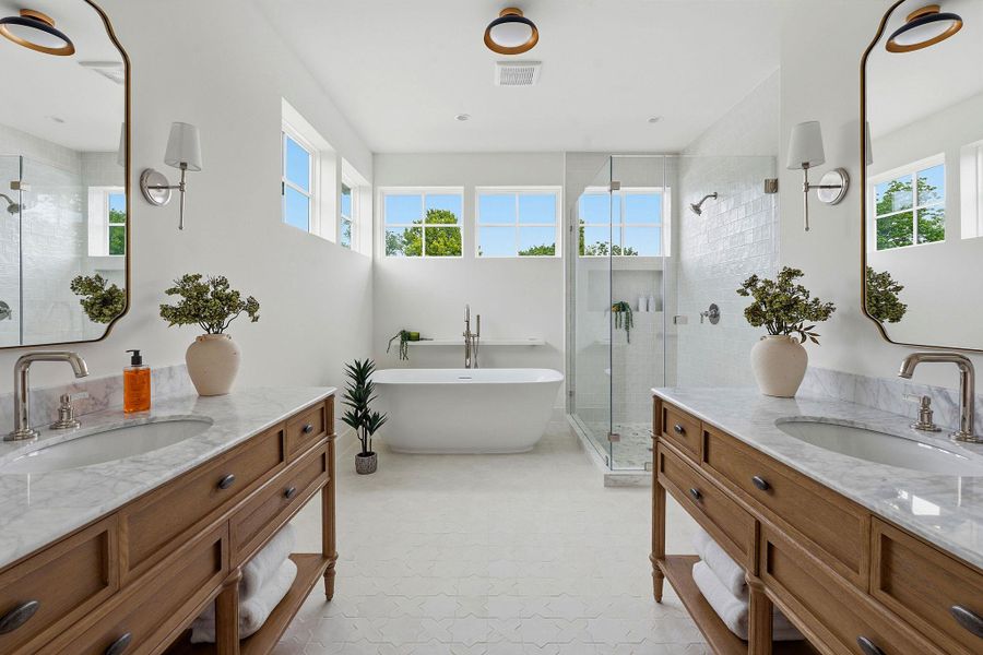 Furnished interior view inside a new home in , Austin (Image 5).