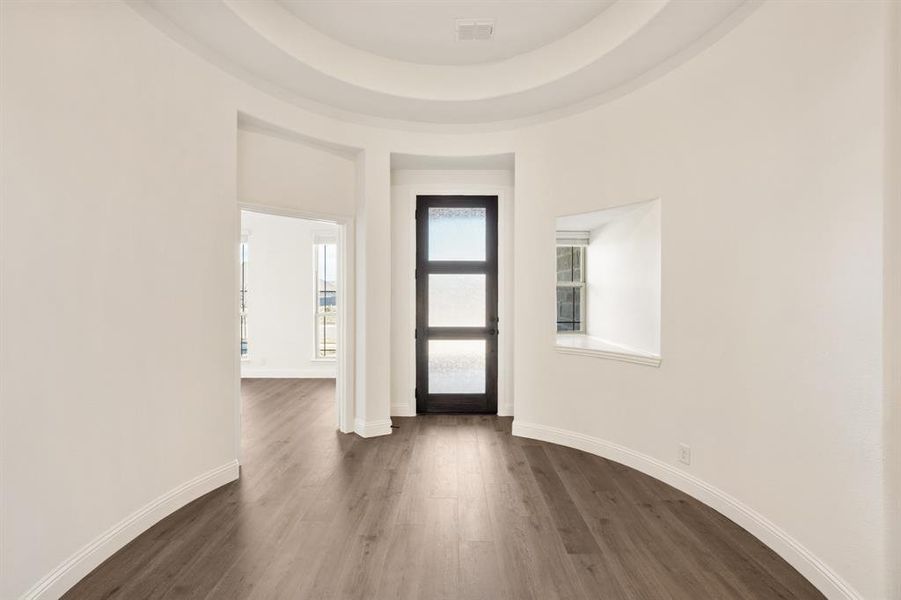 Spacious, unfurnished interior of a new home in Union Park Classic 55, Little Elm (Image 37).