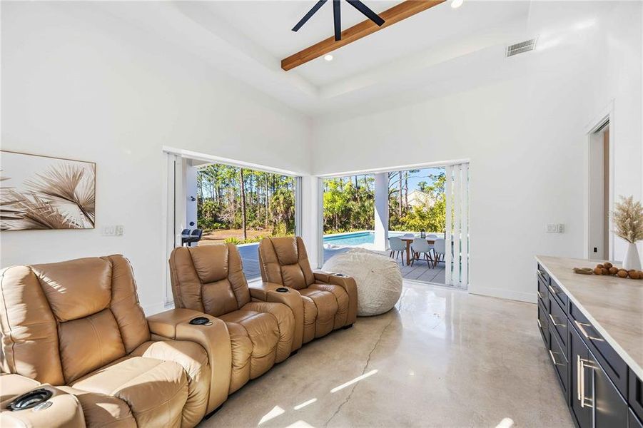 Furnished interior view inside a new home in , Port Charlotte (Image 59).