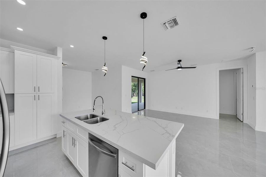 Furnished interior view inside a new home in , Port Charlotte (Image 4). Furnished interior view inside a new home in , Port Charlotte (Image 4).