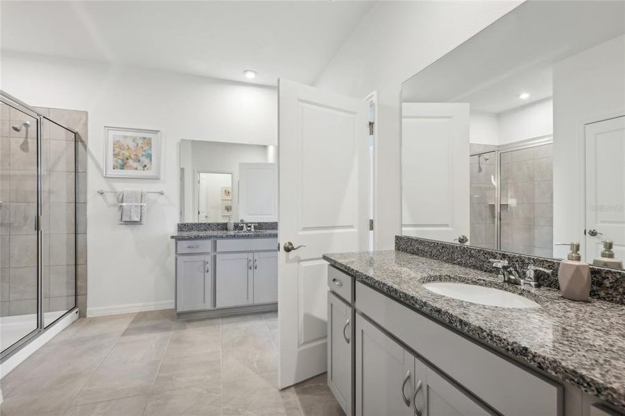 Furnished interior view inside a new home in Groves at Grand Island, Grand Island (Image 31).
