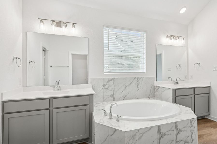 Furnished interior view inside a new home in Miller's Pond, Rosenberg (Image 5). Furnished interior view inside a new home in Miller's Pond, Rosenberg (Image 5).