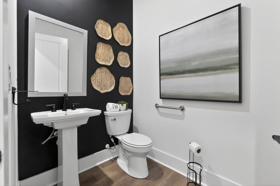 Representative furnished interior of a home built from the Santorini by Taylor Morrison in Towson Village, Peachtree City (Image 25).