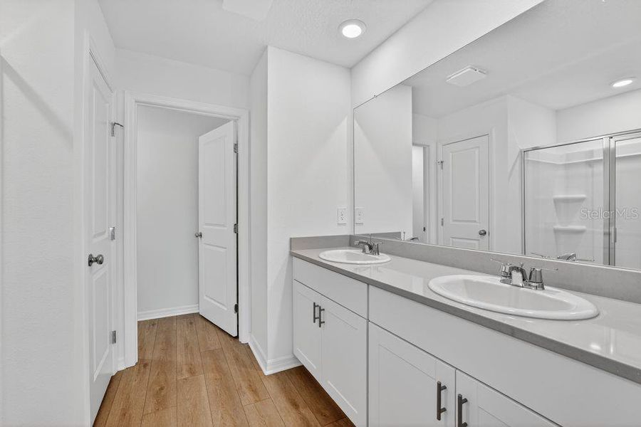Furnished interior view inside a new home in Palm Wind, Hudson (Image 13).