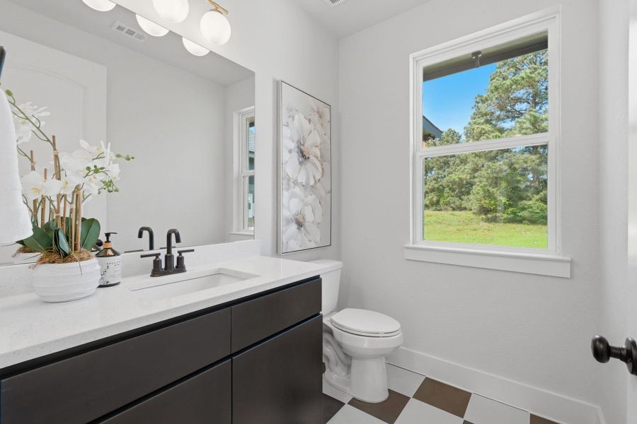 Furnished interior view inside a new home in , Montgomery (Image 31).