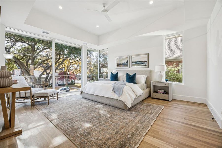 Furnished interior view inside a new home in , University Park (Image 39).