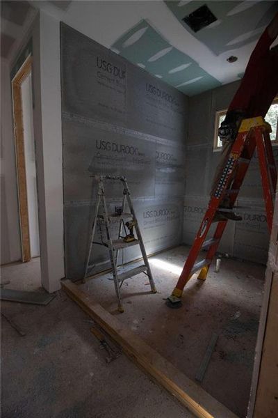 In-progress construction of a new home in , Monroe, GA (Image 46).