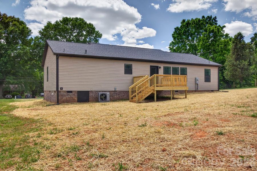 Exterior details and patio area of a home in , Winston-Salem (Image 30).