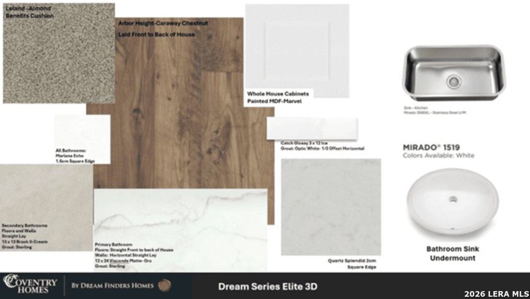 Sample of building materials used in homes in Hickory Ridge, Elmendorf (Image 5). Sample of building materials used in homes in Hickory Ridge, Elmendorf (Image 5).