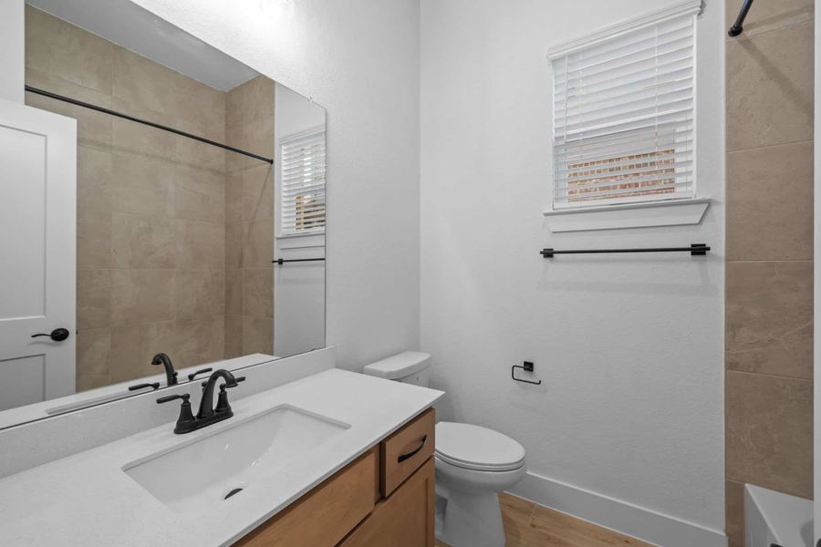 Furnished interior view inside a new home in The Woodlands Hills, Willis (Image 5). Furnished interior view inside a new home in The Woodlands Hills, Willis (Image 5).