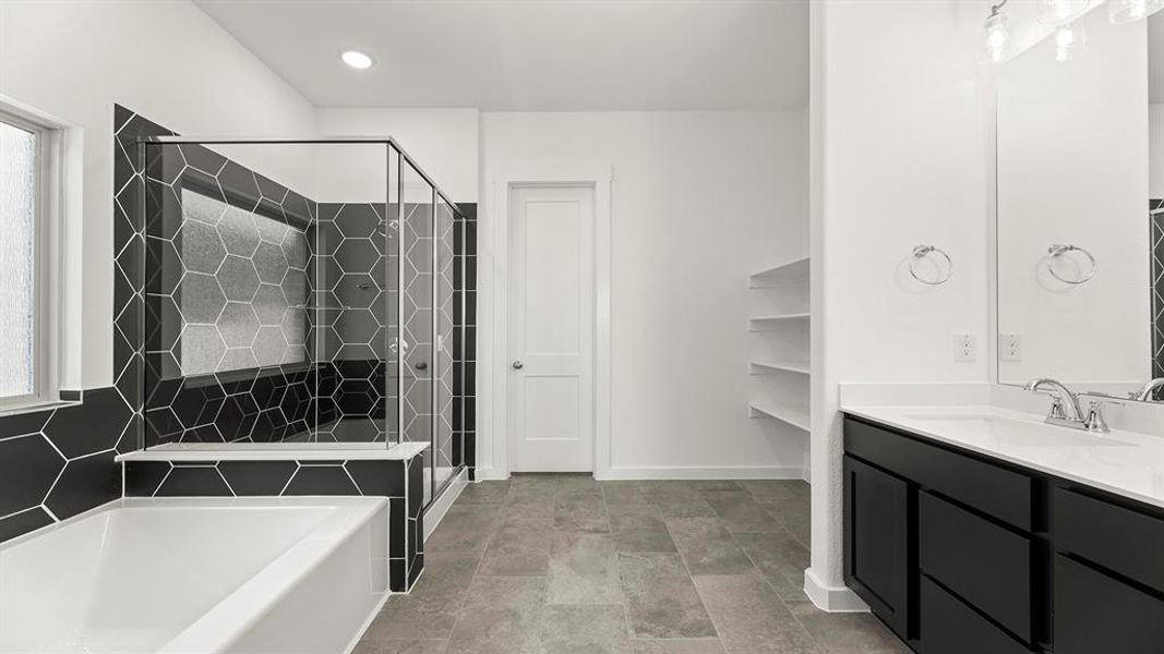 Furnished interior view inside a new home in Elevon 50s, Lavon (Image 10). Furnished interior view inside a new home in Elevon 50s, Lavon (Image 10).