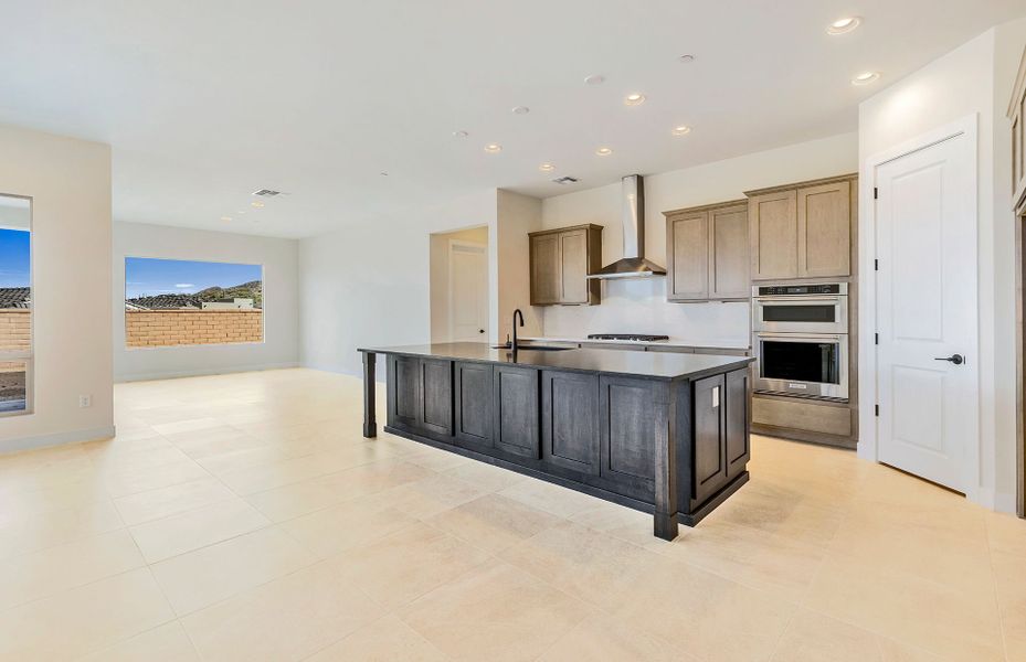 Furnished interior view inside a new home in Saguaro Reserve - Majesty, Marana (Image 12).