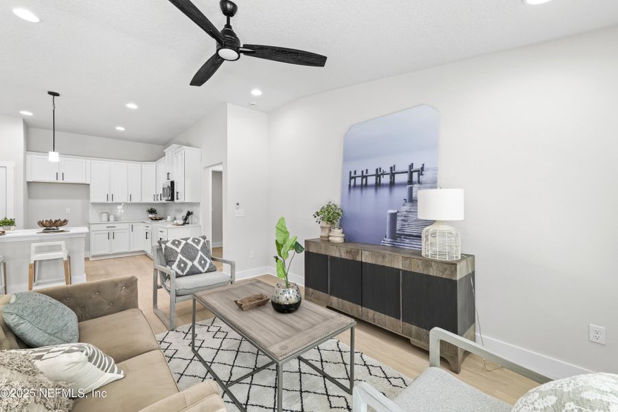 Furnished interior view inside a new home in , Middleburg (Image 7). Furnished interior view inside a new home in , Middleburg (Image 7).