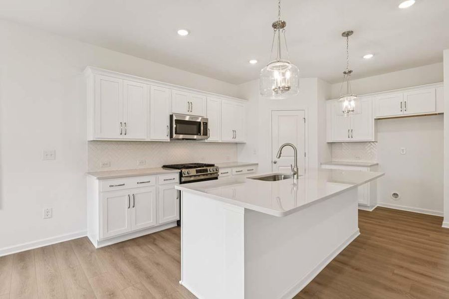 Furnished interior view inside a new home in Eastlyn Crossing, Flowery Branch (Image 13). Furnished interior view inside a new home in Eastlyn Crossing, Flowery Branch (Image 13).