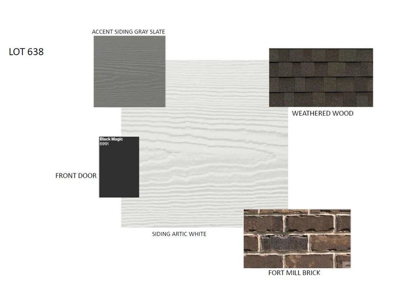 Exterior color selection Exterior color selection