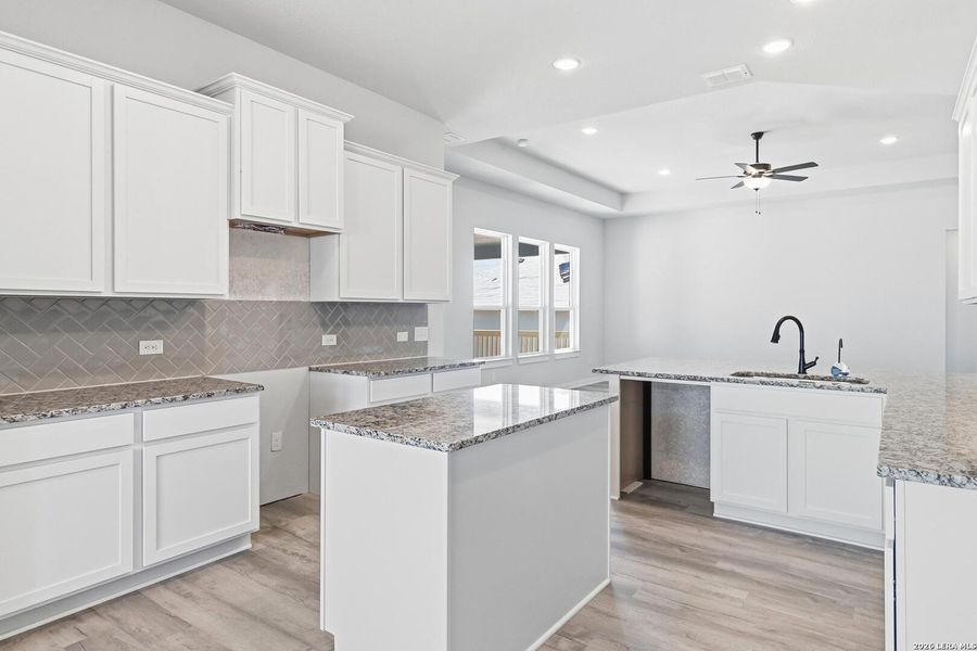 Furnished interior view inside a new home in Lonesome Dove, San Antonio (Image 7).