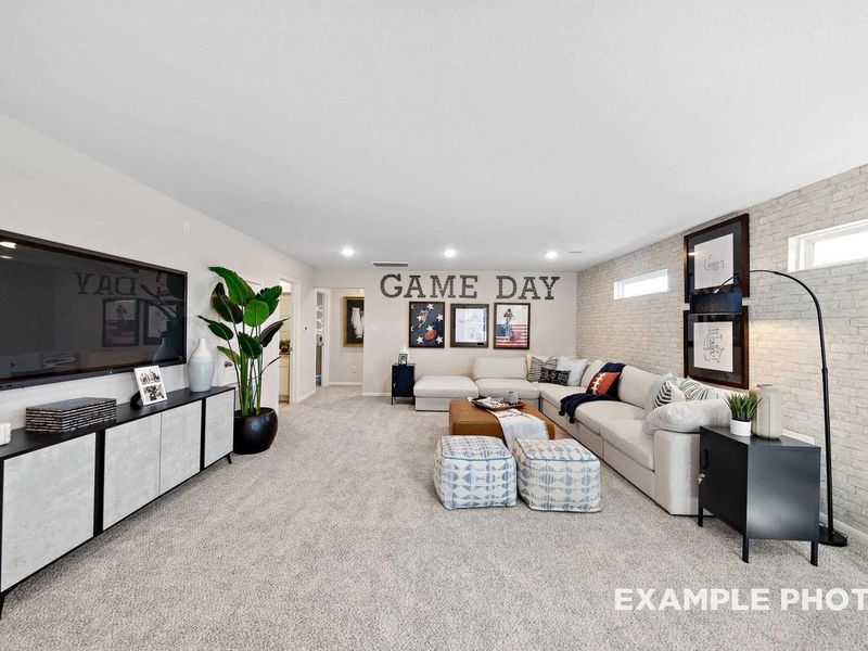 Representative furnished interior of a home built from the The San Marcos F by Davidson Homes LLC in Emberly, Beasley (Image 26).