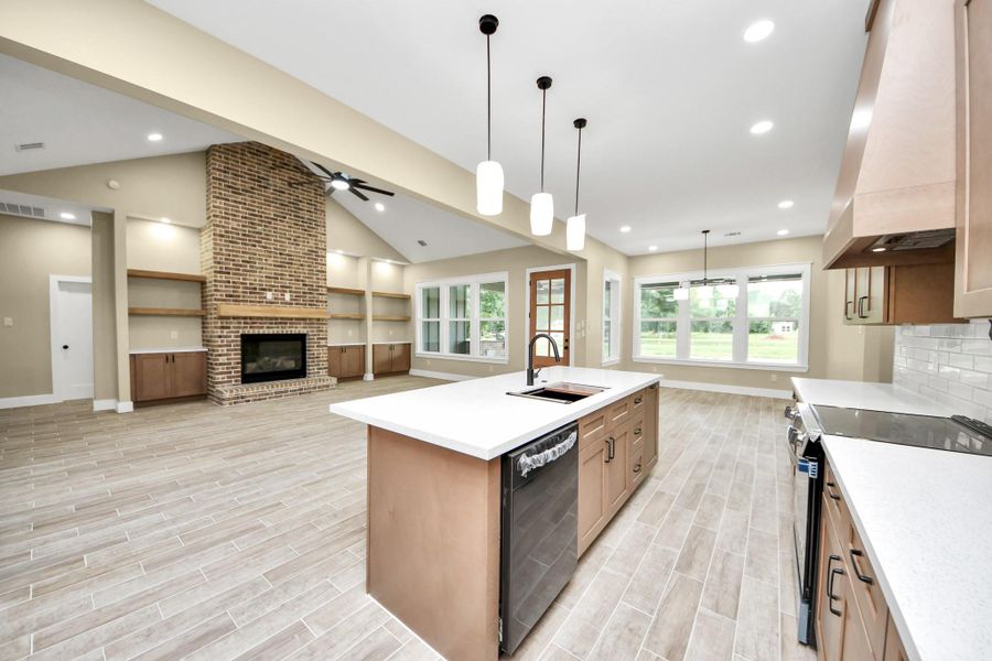 Furnished interior view inside a new home in , Plantersville (Image 18). Furnished interior view inside a new home in , Plantersville (Image 18).