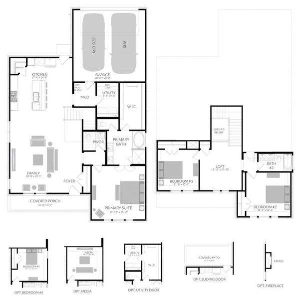 2D floor plan layout for the Robin by Centre Living Homes in Dove Hollow, Waxahachie, TX (Image 3). 2D floor plan layout for the Robin by Centre Living Homes in Dove Hollow, Waxahachie, TX (Image 3).