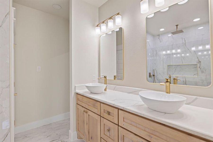 Furnished interior view inside a new home in , Sansom Park (Image 11).