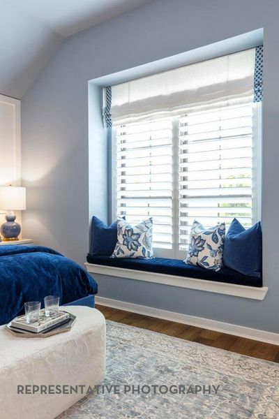 Furnished interior view inside a new home in Pomona, Manvel (Image 22).
