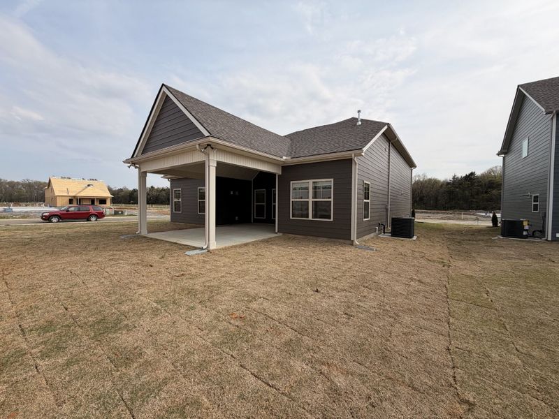 Exterior details and patio area of a home in Salem Landing, Murfreesboro (Image 20).