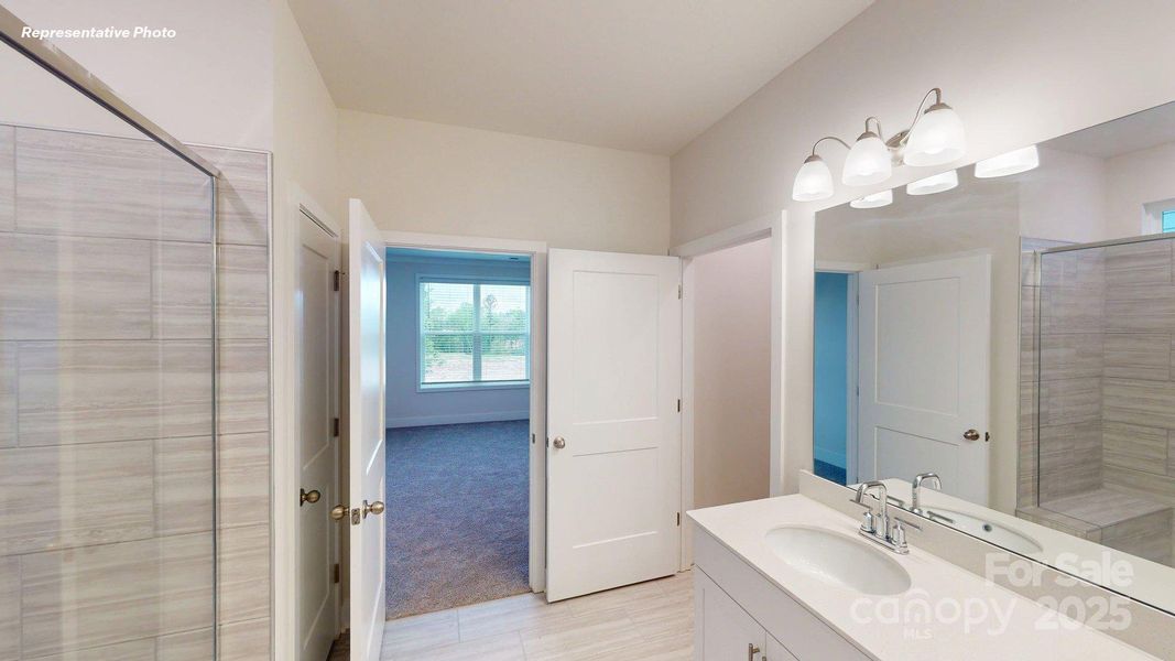 Furnished interior view inside a new home in Westport, York (Image 10).
