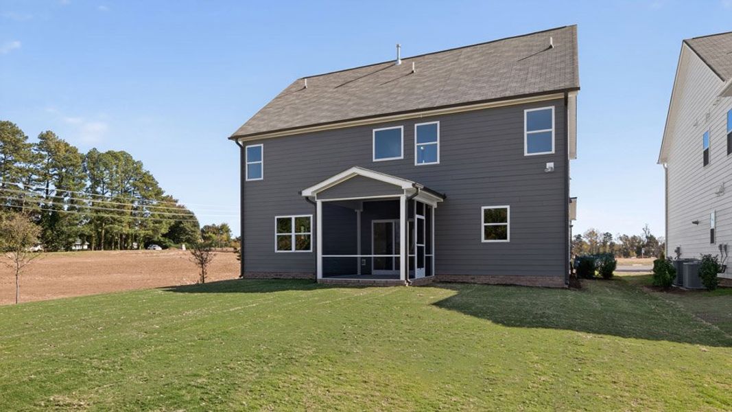 Representative exterior details of a home built from the Lucas by D.R. Horton in The Manors at Haywood Glen, Knightdale (Image 3).
