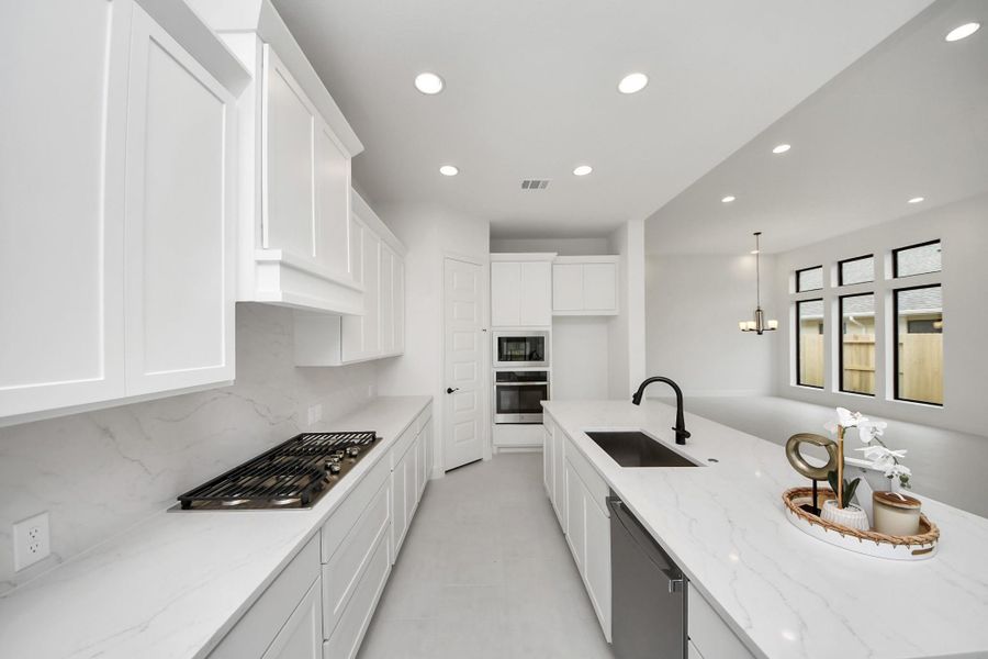 Furnished interior view inside a new home in Candela South, Richmond (Image 7).