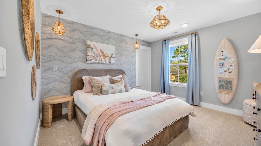 Representative furnished interior of a home built from the Lighthouse by DRB Homes in Chestnut Farms, Longs (Image 32).