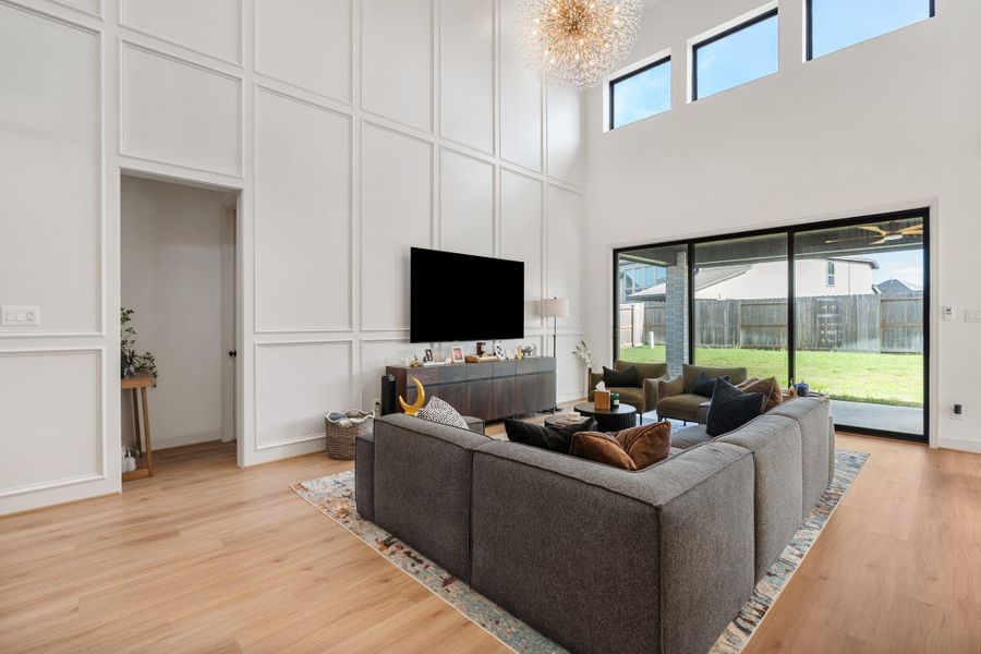 Furnished interior view inside a new home in , Richmond (Image 19). Furnished interior view inside a new home in , Richmond (Image 19).