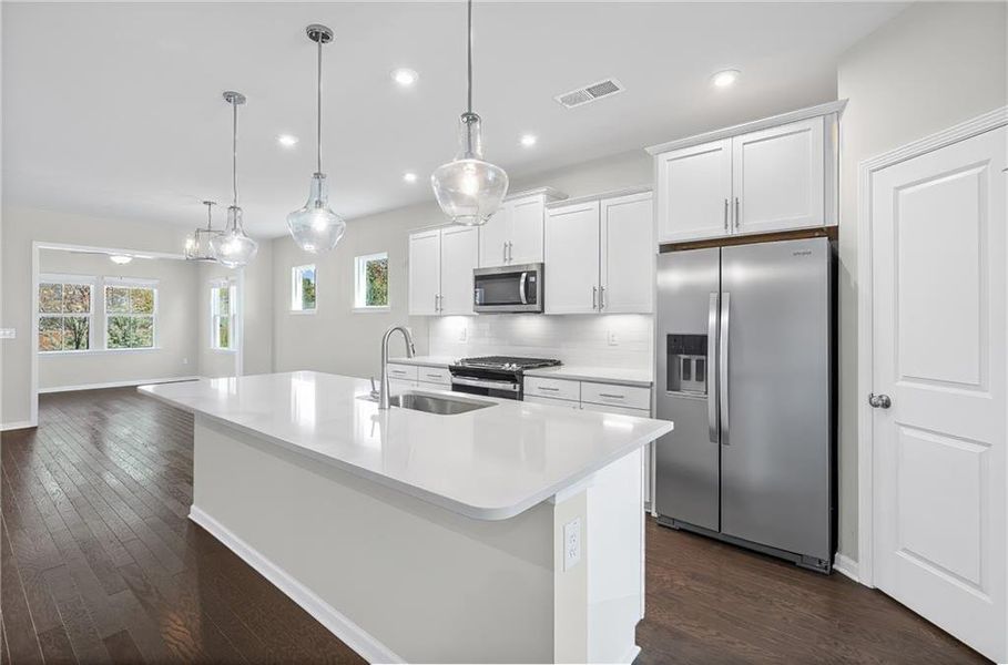 Furnished interior view inside a new home in Berkeley Mill, Cumming (Image 9).