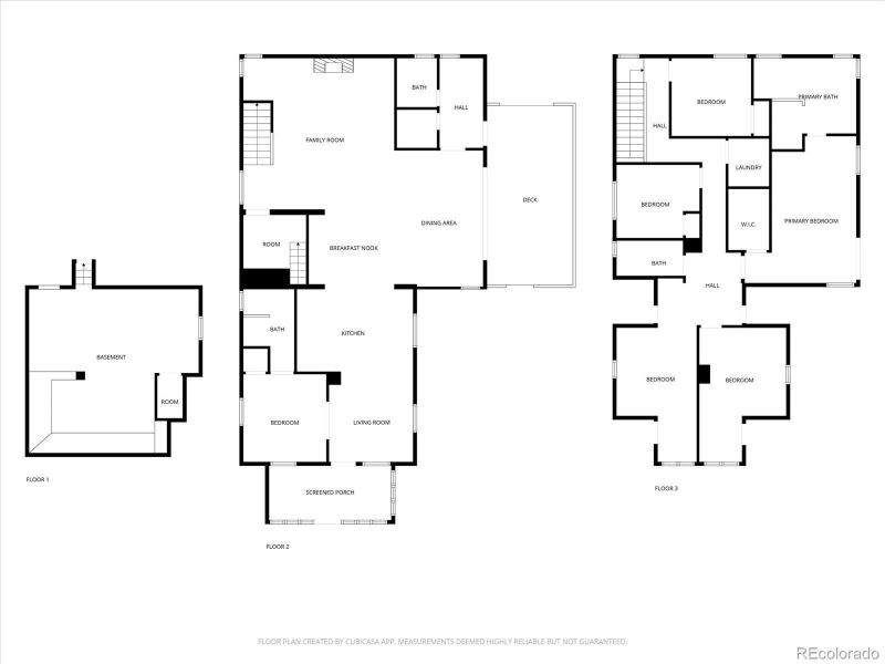 2D floor plan layout of this home in , Denver, CO (Image 4). 2D floor plan layout of this home in , Denver, CO (Image 4).