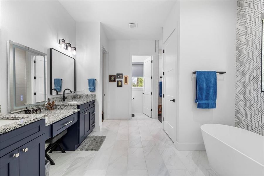 Furnished interior view inside a new home in , Dade City (Image 48).