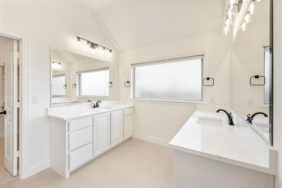 Furnished interior view inside a new home in Villages of Hurricane Creek, Anna (Image 11).