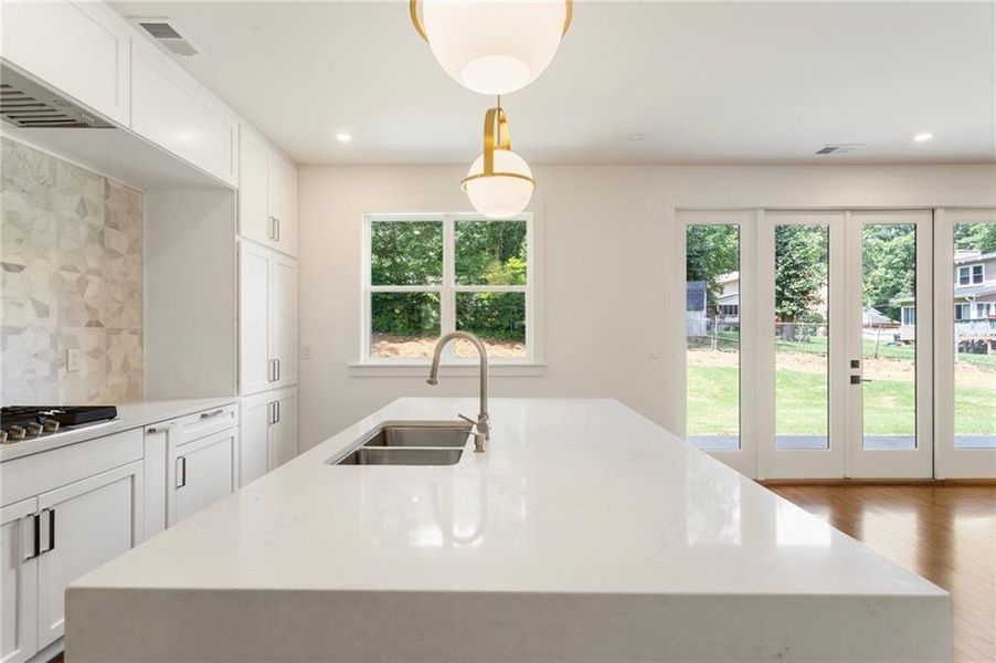 Furnished interior view inside a new home in , Snellville (Image 39). Furnished interior view inside a new home in , Snellville (Image 39).