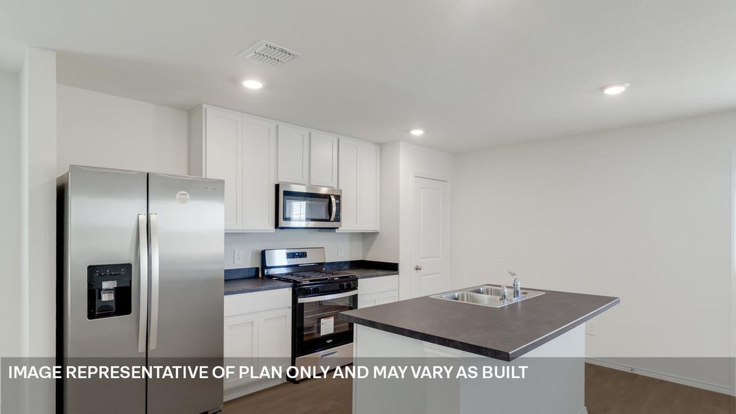 Furnished interior view inside a new home in Prairie Lakes, Buda (Image 4).
