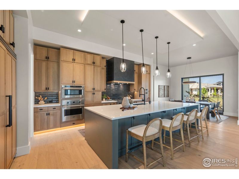 Furnished interior view inside a new home in , Berthoud (Image 9).