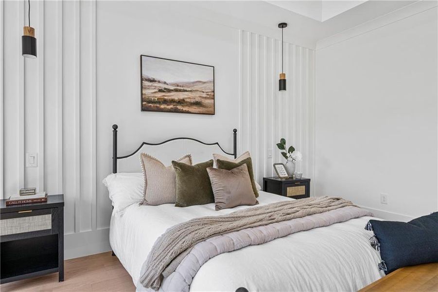 Furnished interior view inside a new home in , Lawrenceville (Image 45).