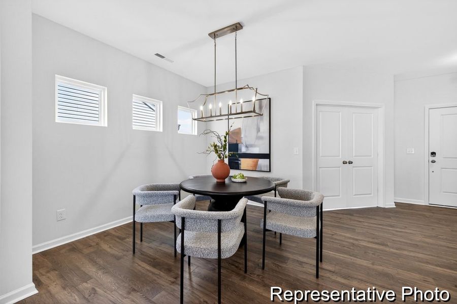 Furnished interior view inside a new home in Nathans Ridge, Lillington (Image 5).