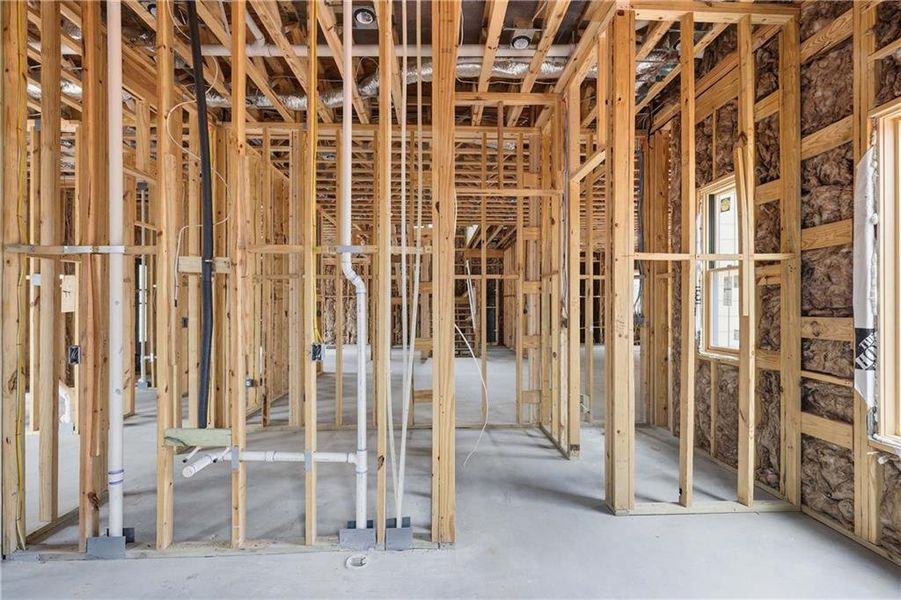 In-progress construction of a new home in , Atlanta, GA (Image 16).